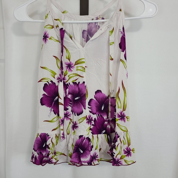 Aloha Fashion Woman's Summer Tanktop, Size: Small Color: White - Picture 10 of 16